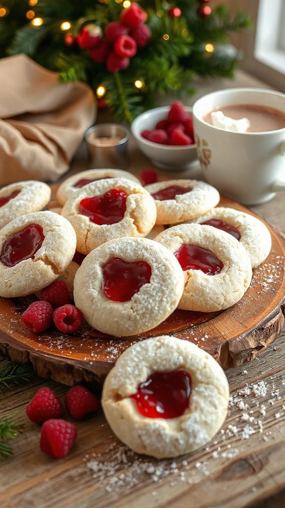 raspberry jam filled cookies recipe