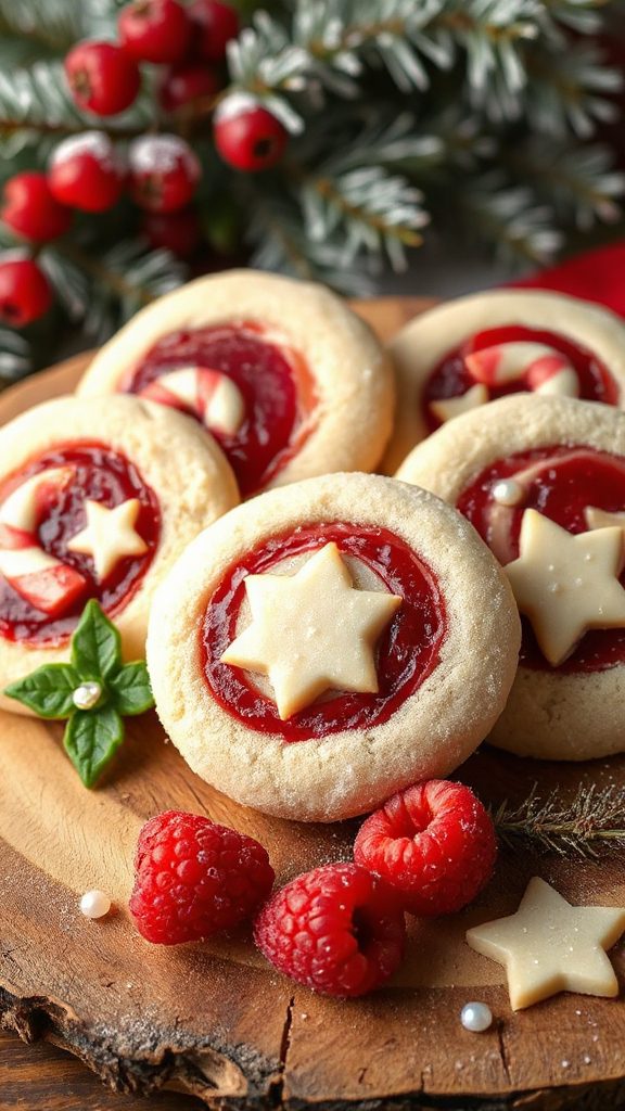 raspberry swirl sugar cookies