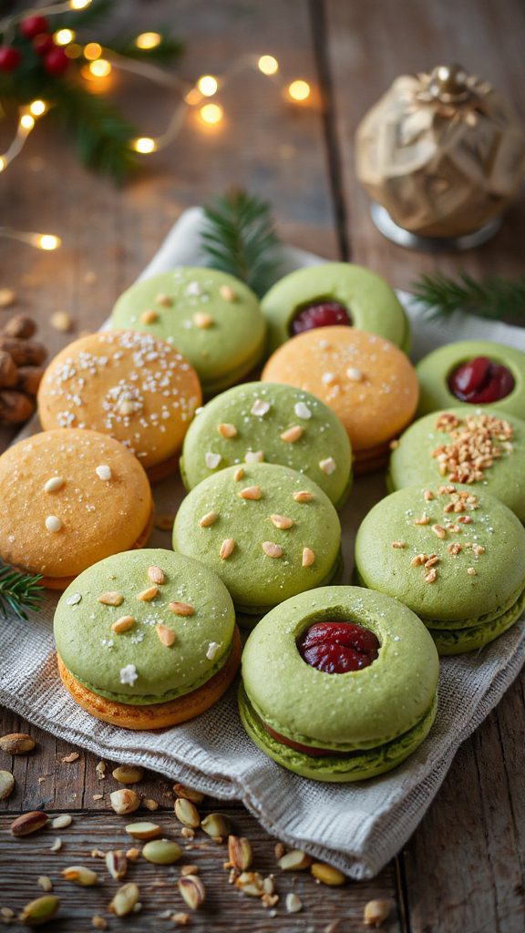 red bean matcha macarons recipe