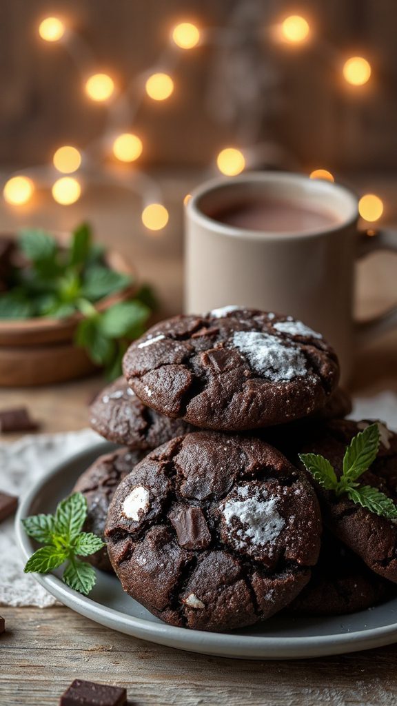 rich chocolate molasses cookies rich chocolate molasses cookies