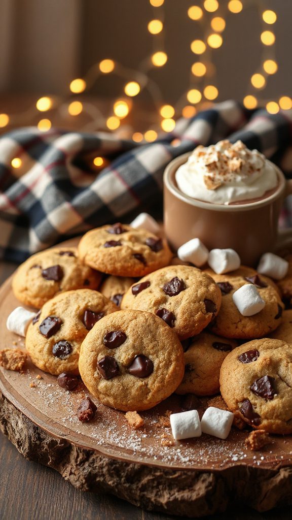 s mores chocolate chip cookies s mores chocolate chip cookies