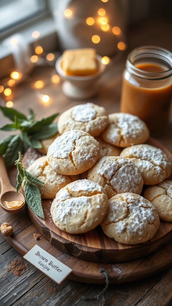 sage brown butter cookies sage brown butter cookies