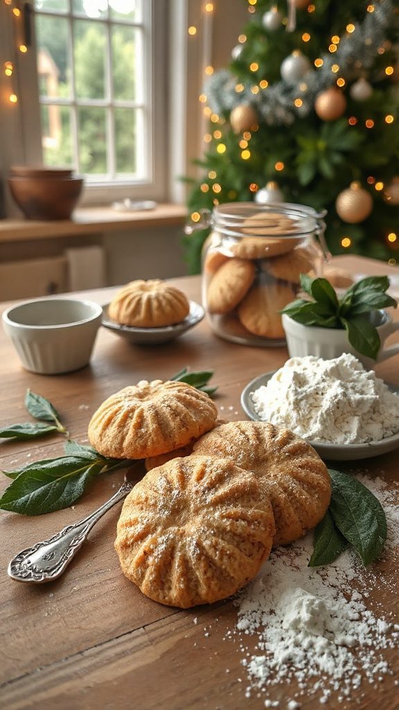 sage infused brown butter cookies sage infused brown butter cookies
