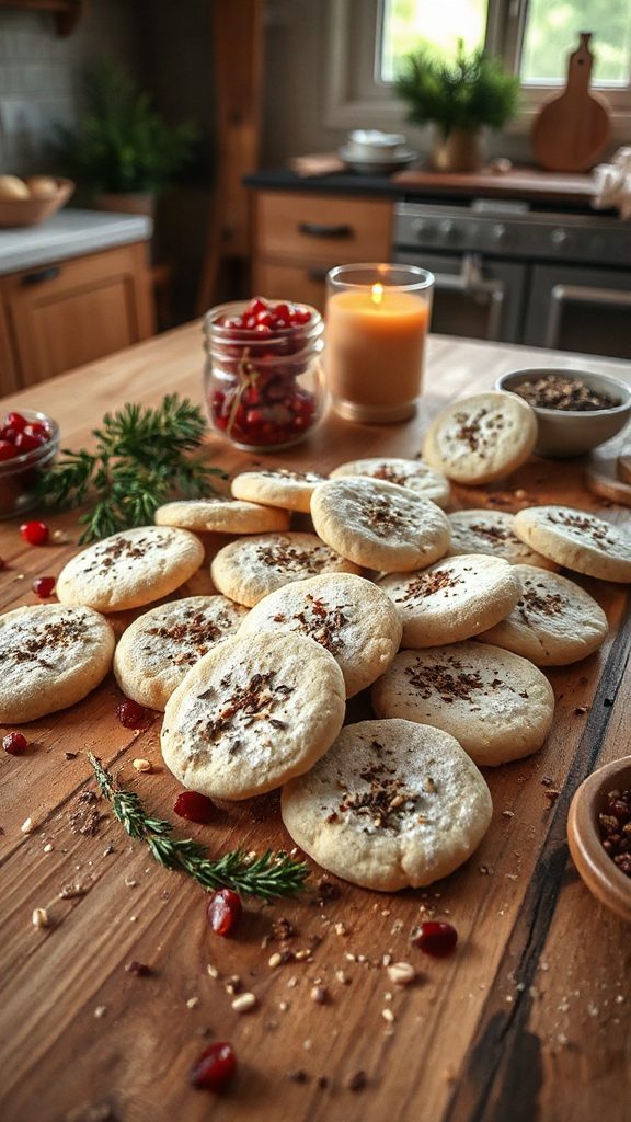 savory sweet za atar cookies
