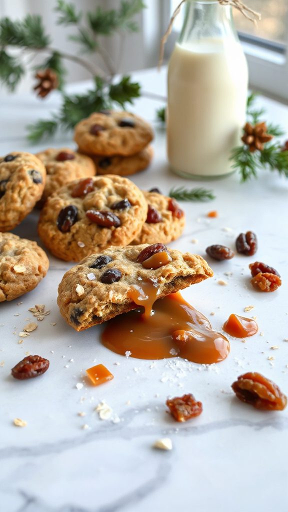 sea salt caramel cookies