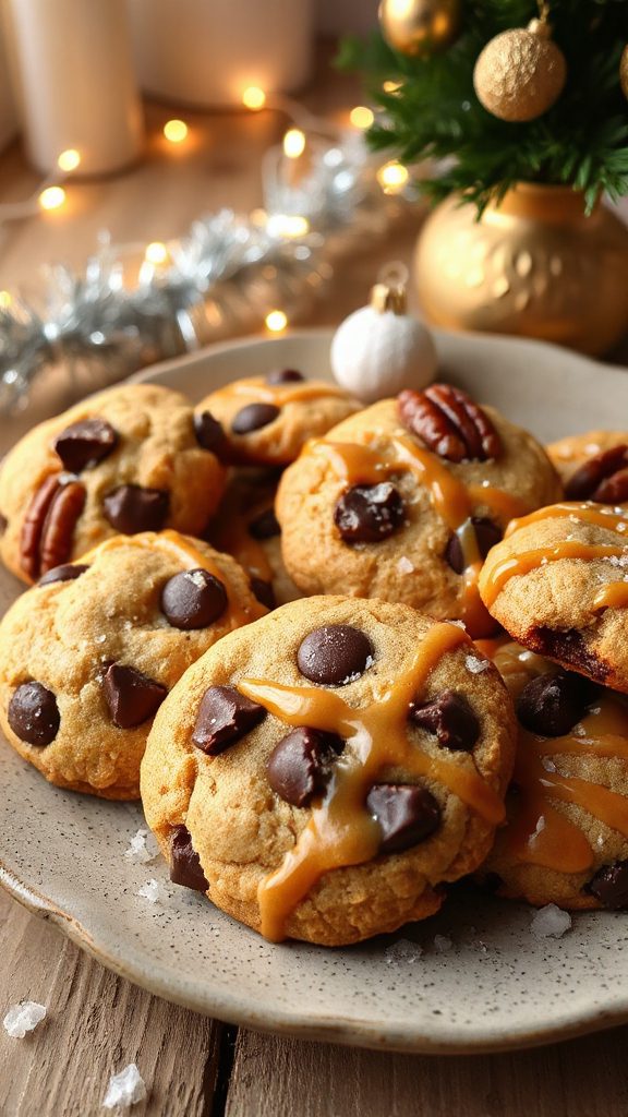sea salt caramel cookies