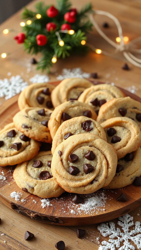 sesame tahini chocolate cookies