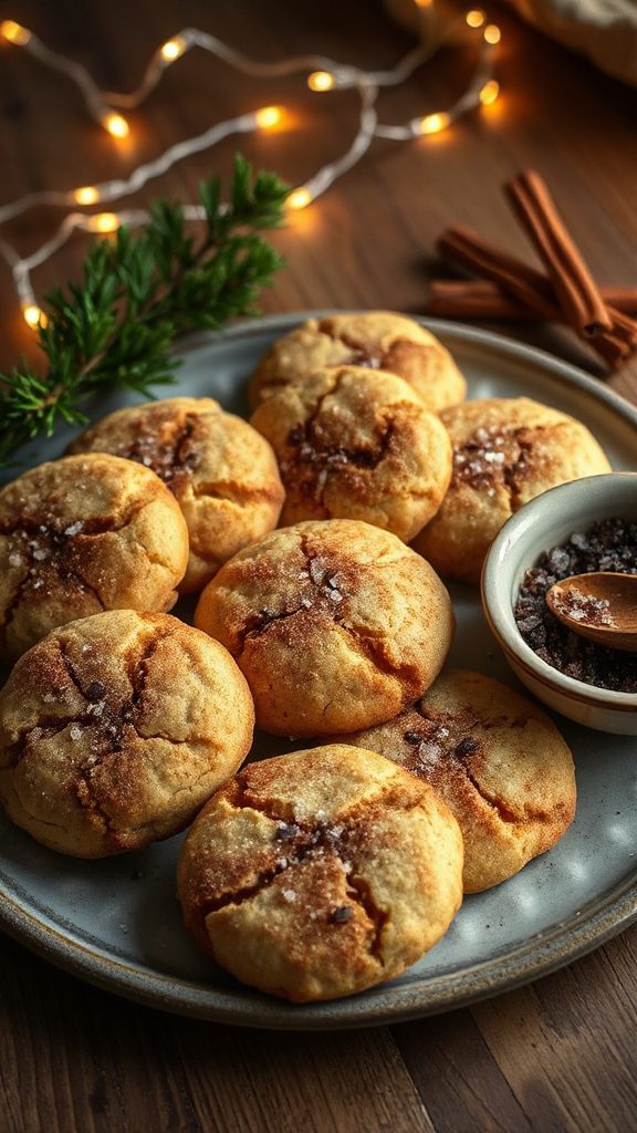 smoked salt snickerdoodle cookies smoked salt snickerdoodle cookies