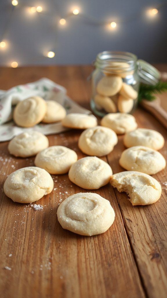 soft baked vanilla bean cookies