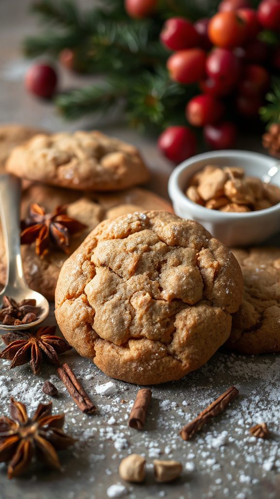 soft chewy gingerbread cookies