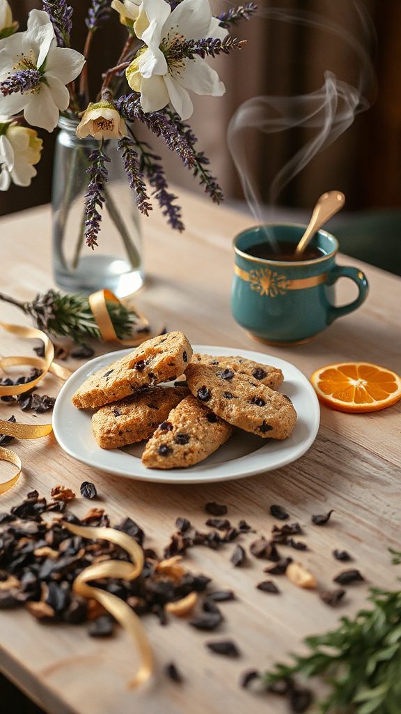 sophisticated earl grey biscotti