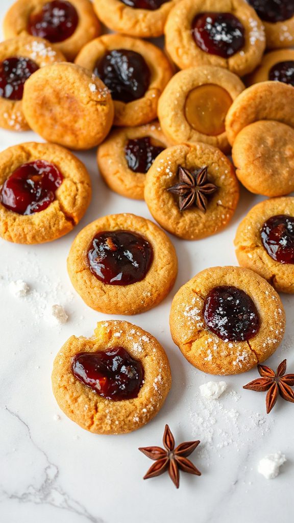 spiced cookies with cream cheese