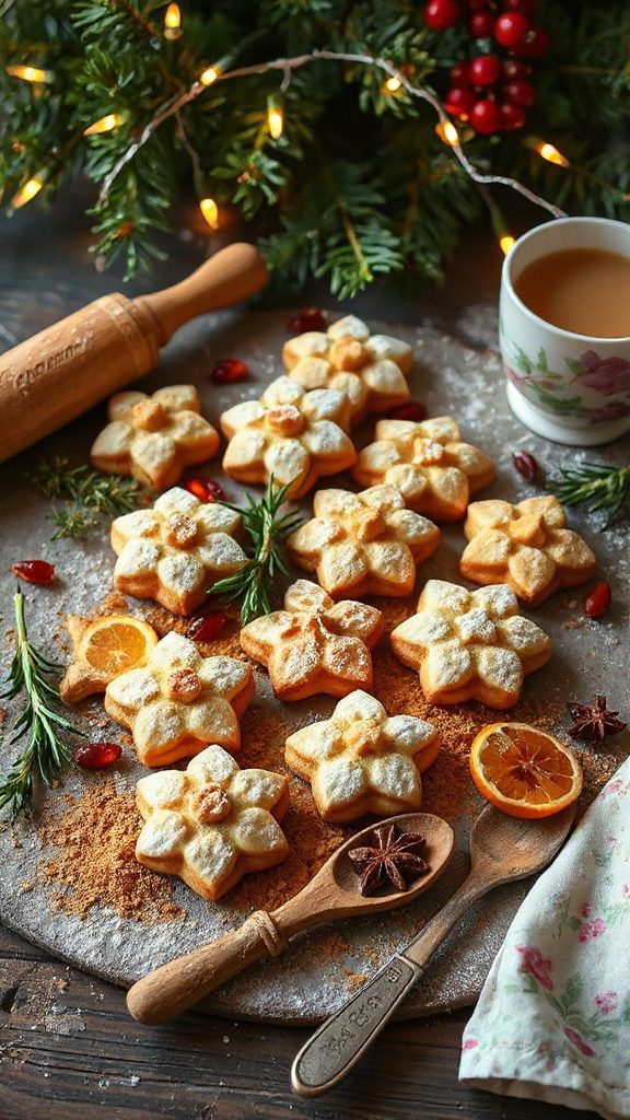 spiced ginger italian biscuits