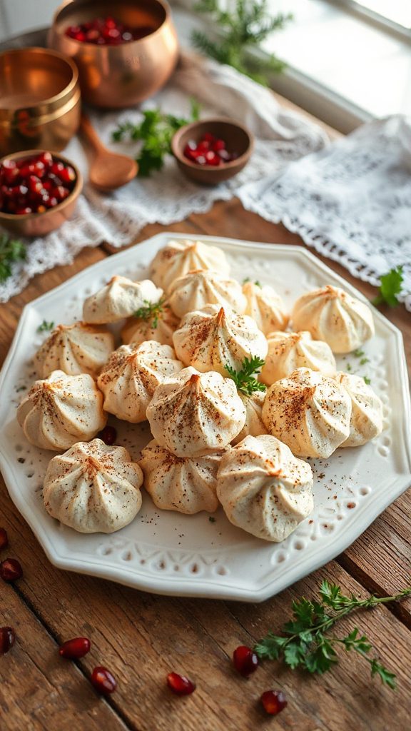 spiced meringue cookies recipe