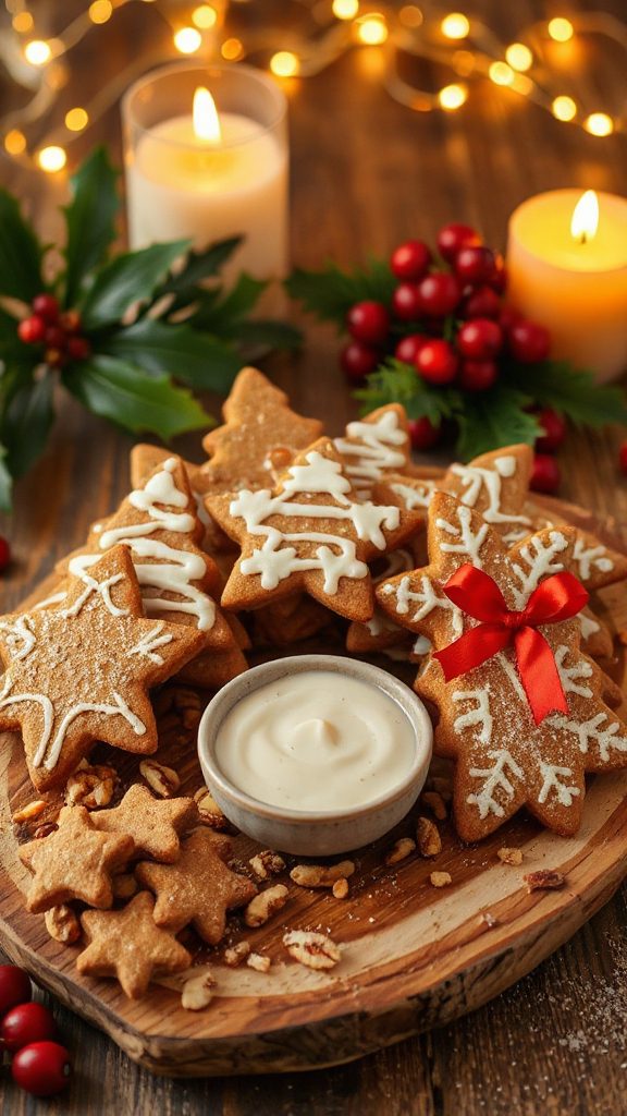 spiced pine nut cookies