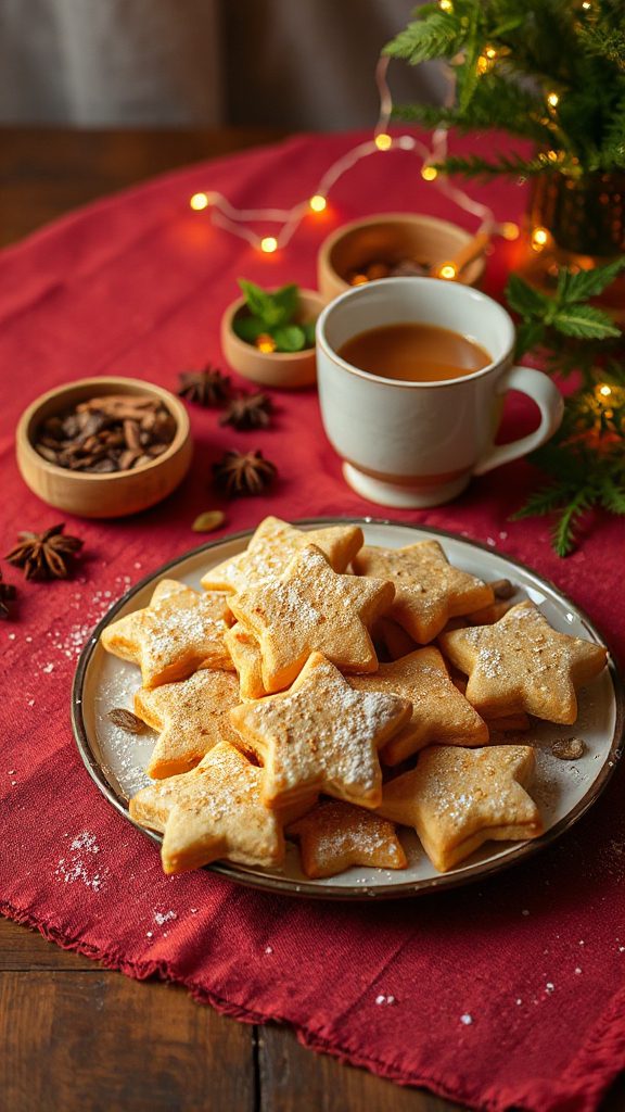 spiced shortbread cookie recipe