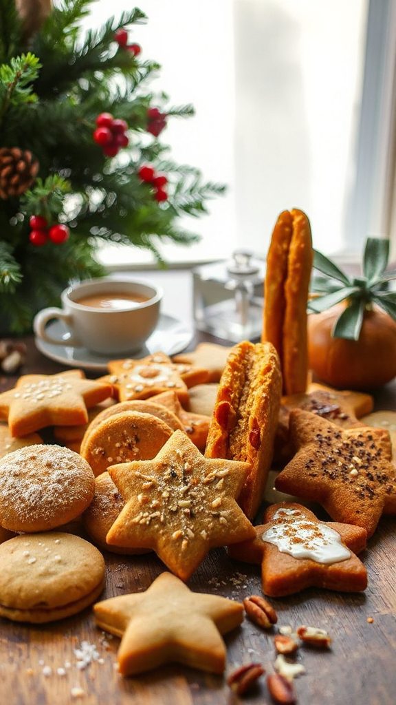spiced sweet potato biscotti