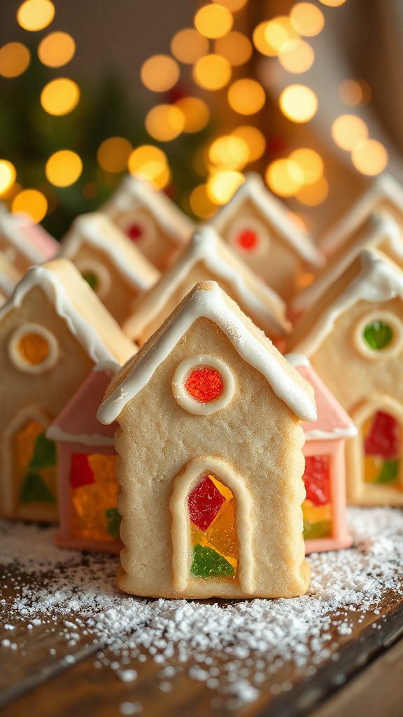 sugar cookies with candy windows sugar cookies with candy windows