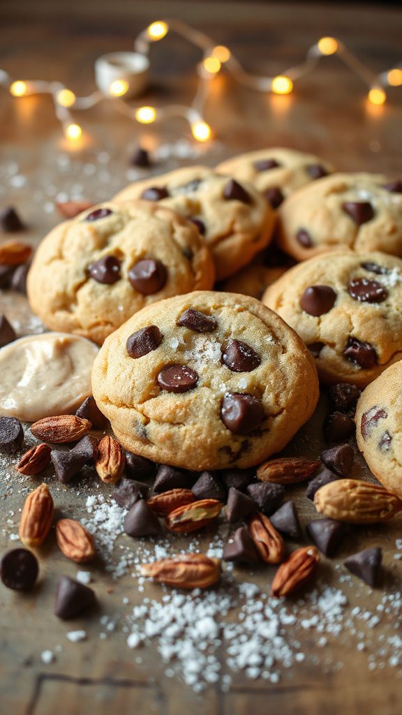 tahini chocolate chip cookies