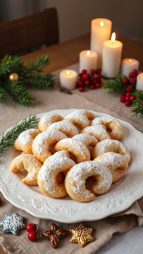 traditional austrian crescent cookies
