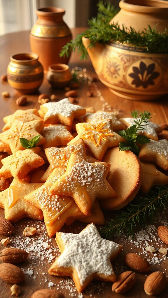 traditional greek christmas cookies
