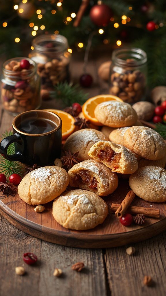 traditional portuguese chestnut cookies