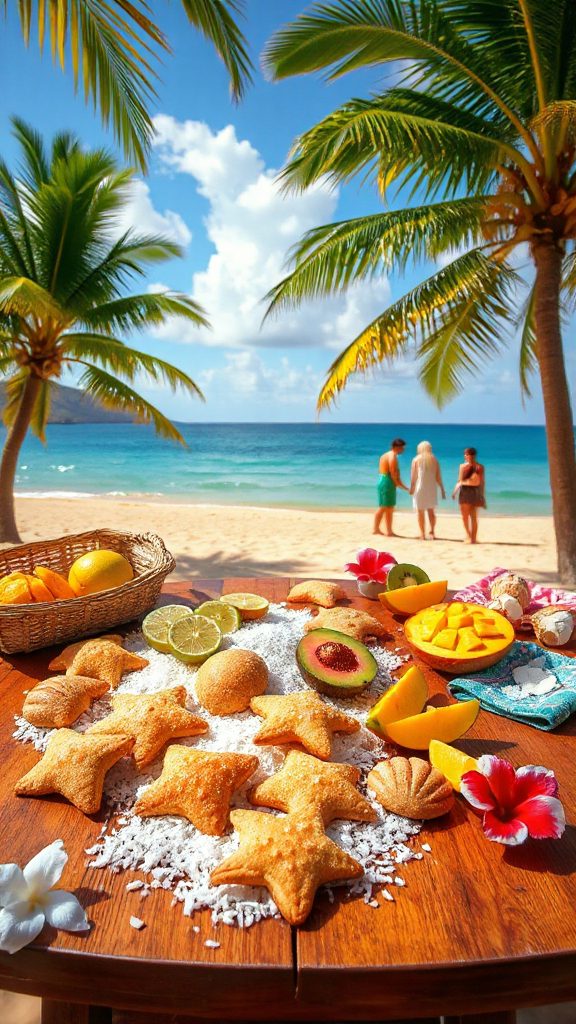 tropical fruit shortbread cookies tropical fruit shortbread cookies