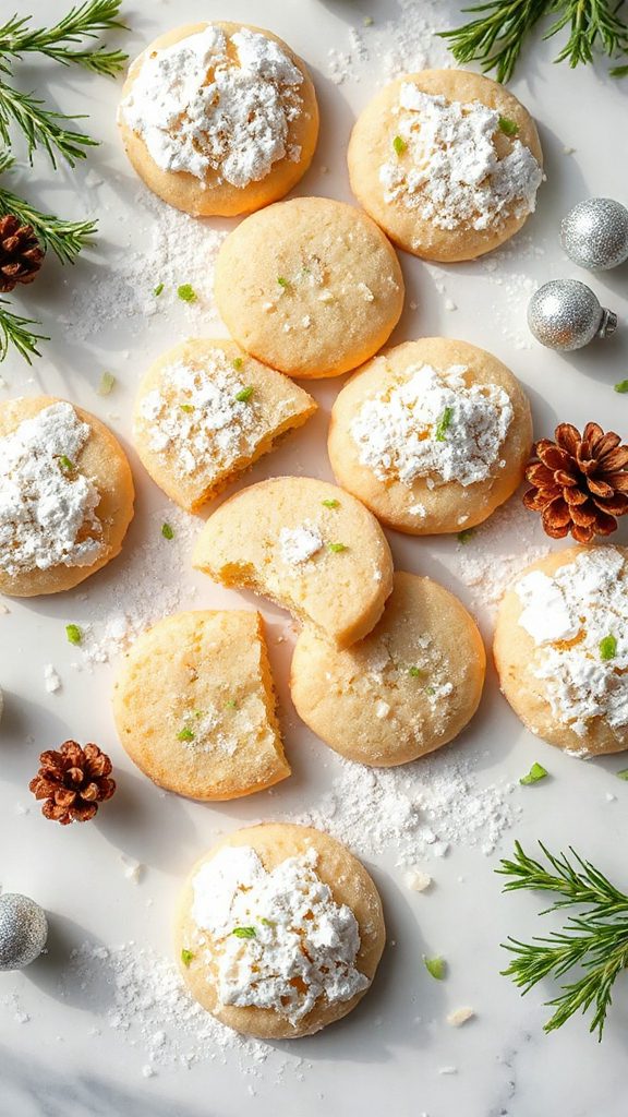 tropical meltaway cookie delight