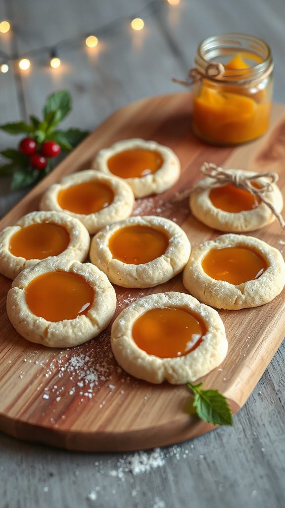 tropical thumbprint cookie delight