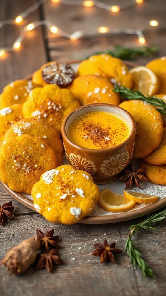 turmeric infused chai cookie delight