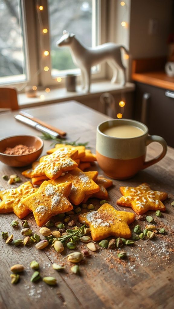 turmeric pistachio biscotti recipe