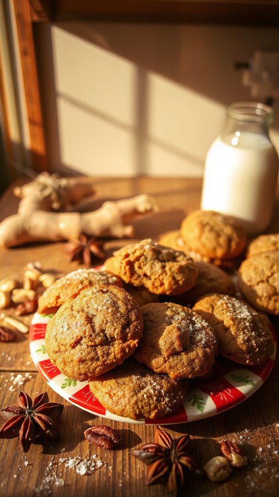 unique miso ginger cookies