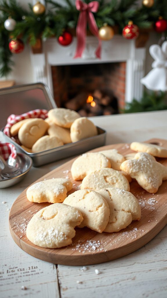 vanilla bean buttery cookies