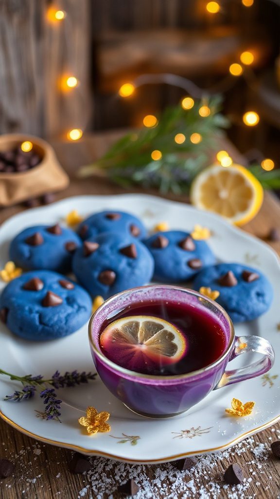 vibrant chocolate chip cookies