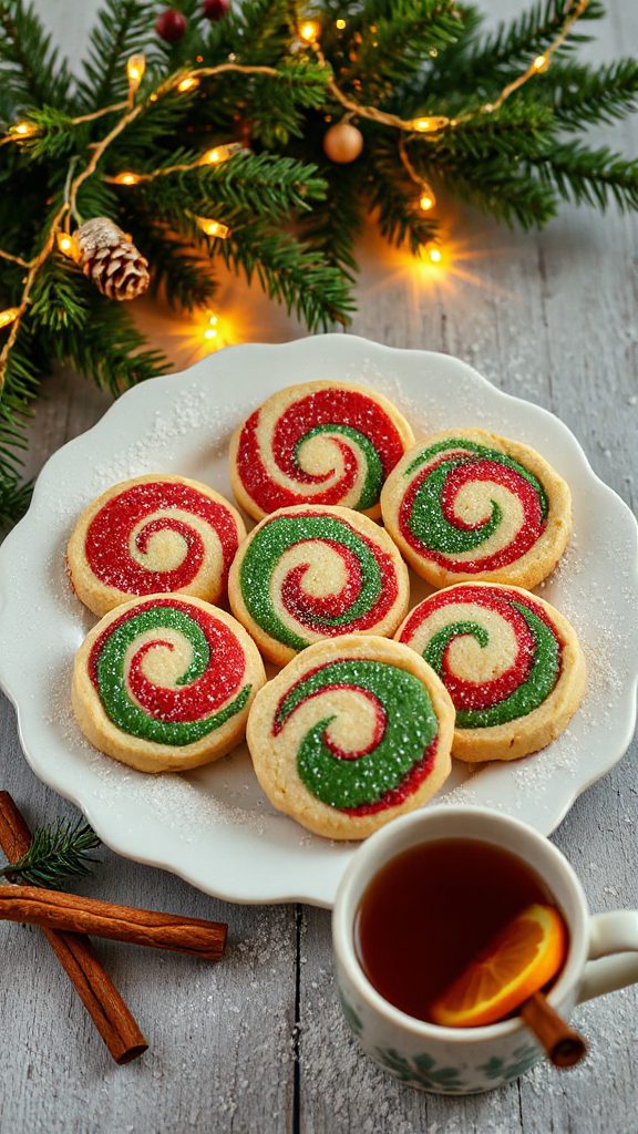 vibrant holiday cookie treat