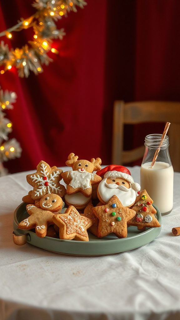 whimsical holiday cookie baking