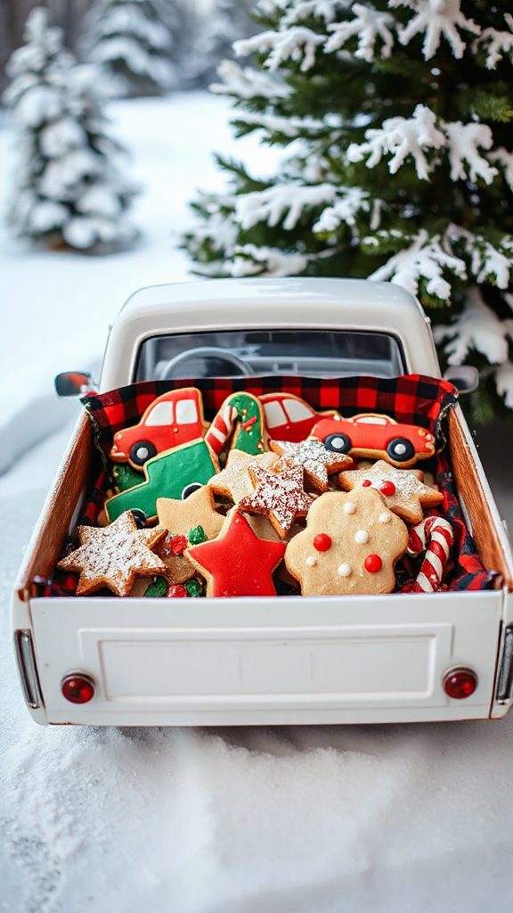 whimsical holiday sleigh cookies