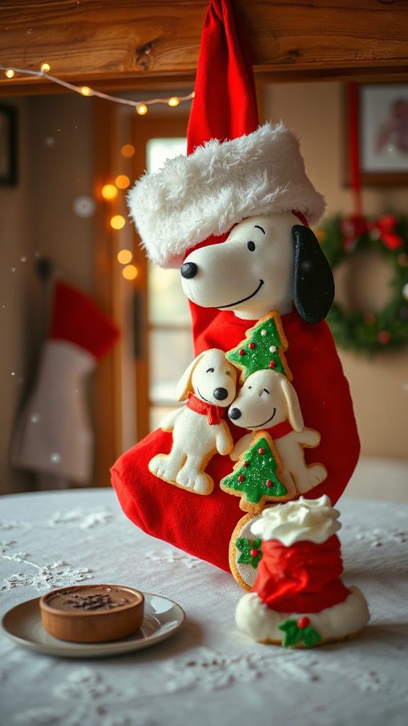 whimsical snoopy christmas cookies whimsical snoopy christmas cookies