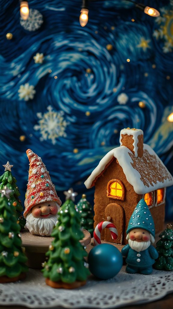 whimsical spice infused gnome cookies