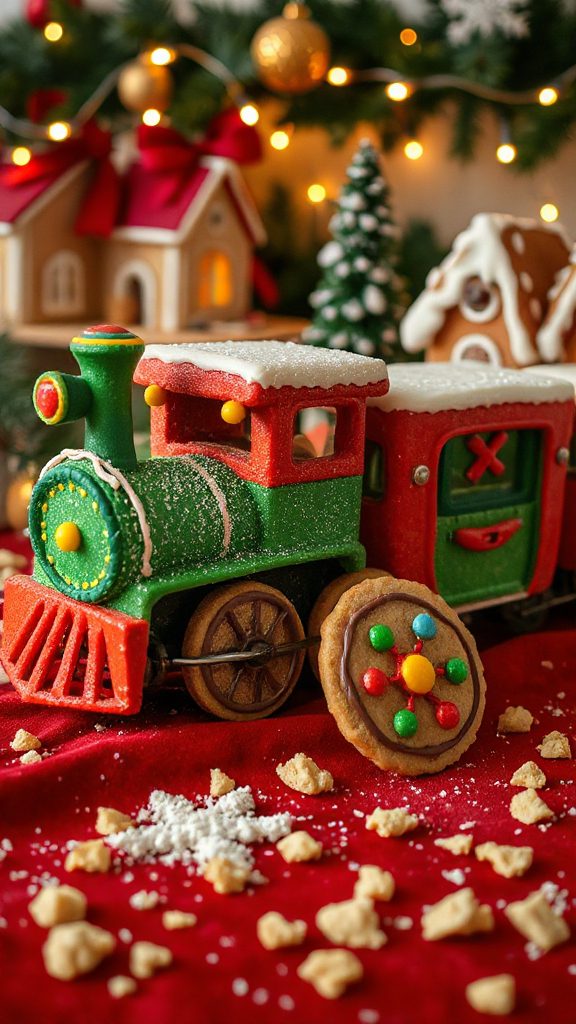whimsical train themed cookies whimsical train themed cookies