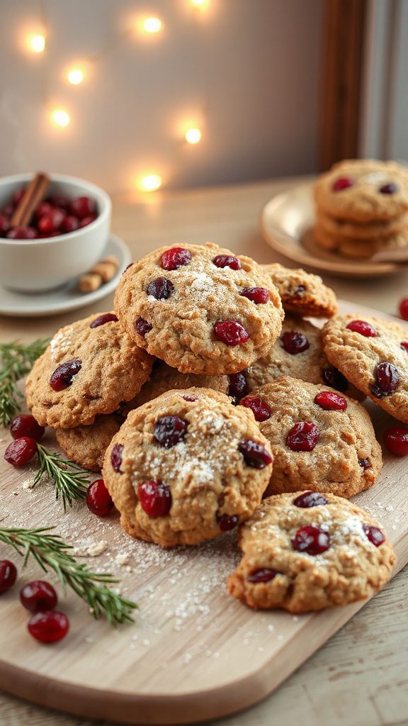 wholesome oatmeal cranberry cookies