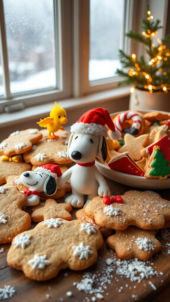 woodstock christmas hat cookies woodstock christmas hat cookies