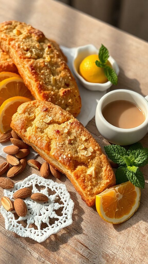 yuzu almond biscotti recipe