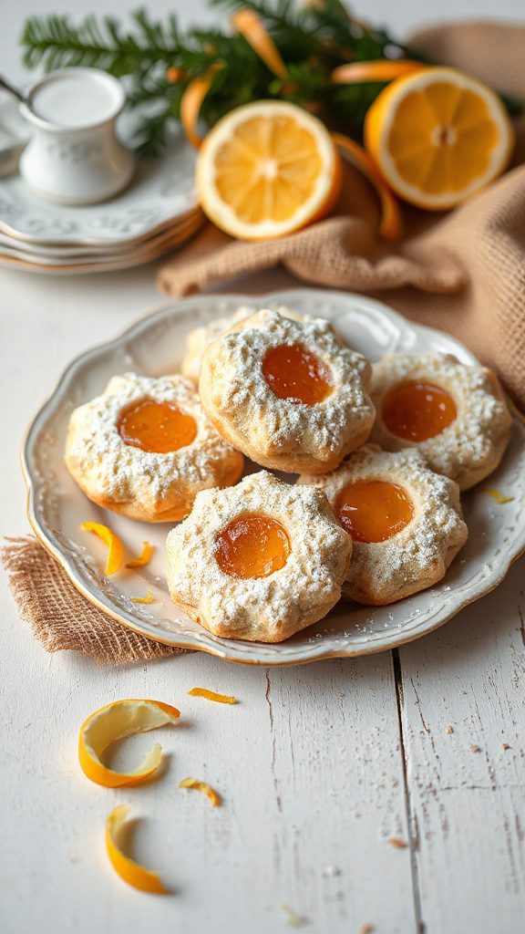 yuzu infused almond cookies delight