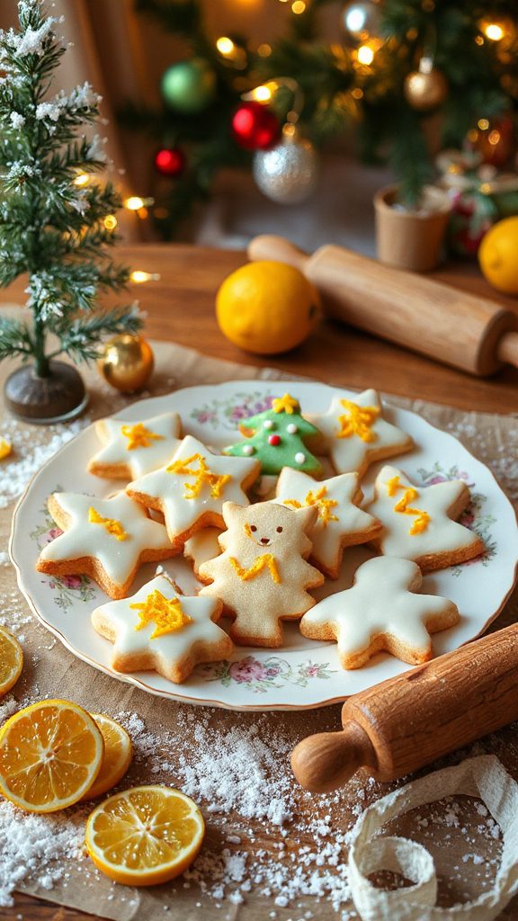 yuzu infused sugar cookies recipe