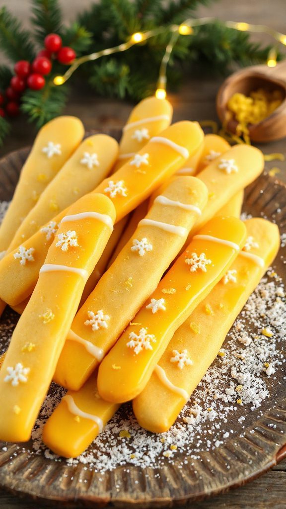 zesty lemon stick cookies zesty lemon stick cookies