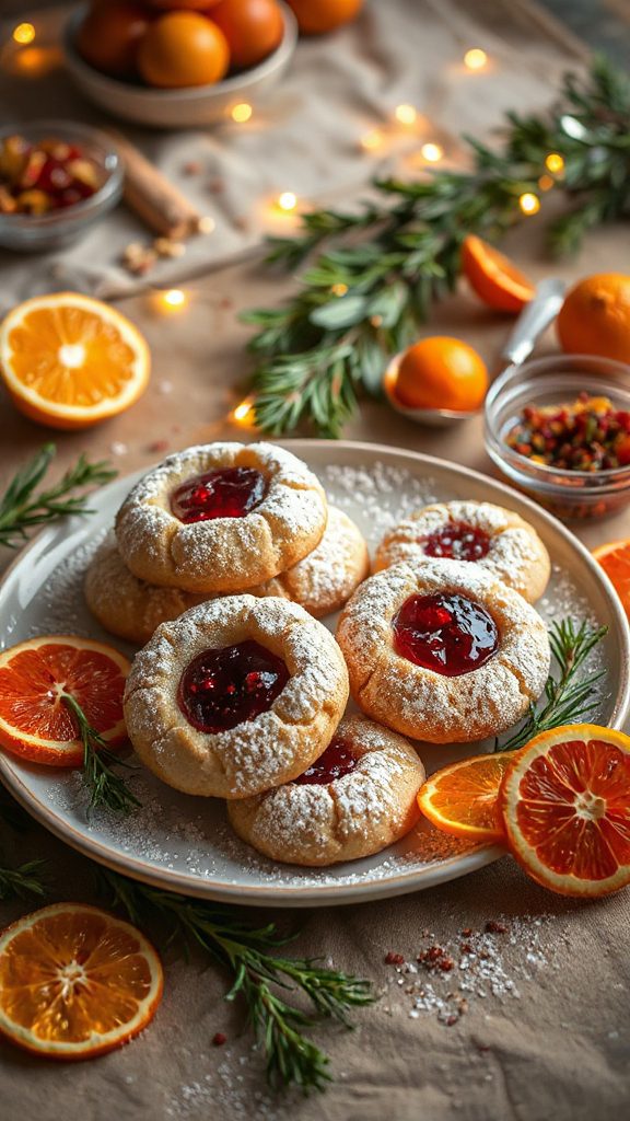 zesty sumac filled cookies