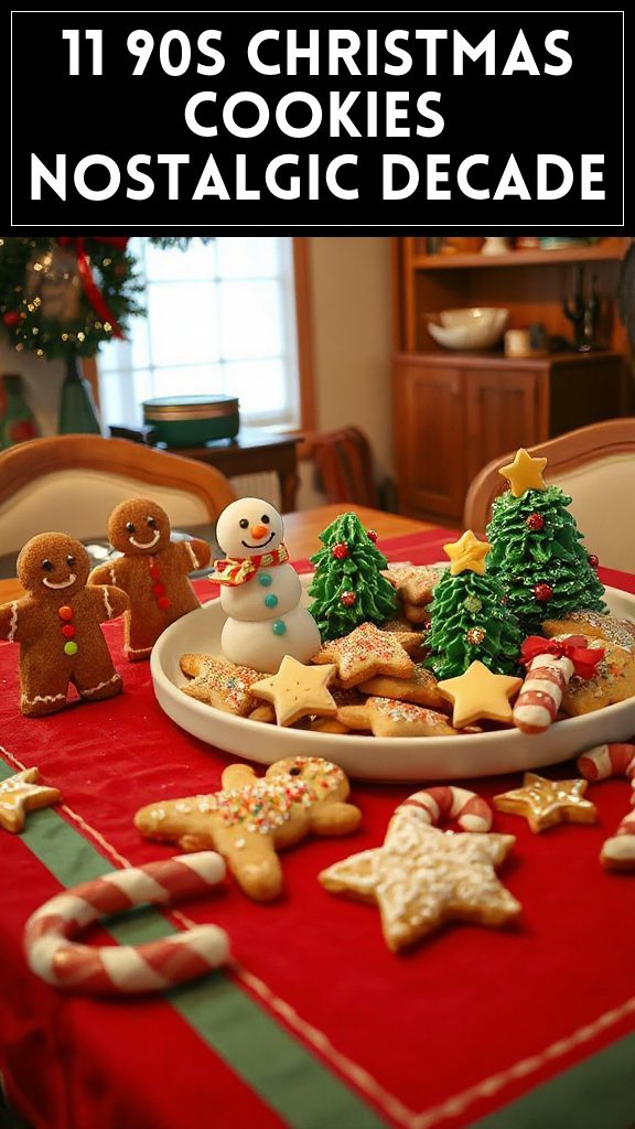 11 90s Christmas Cookies Nostalgic Decade