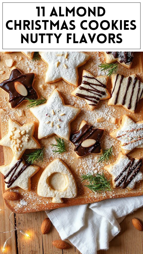 11 Almond Christmas Cookies Nutty Flavors
