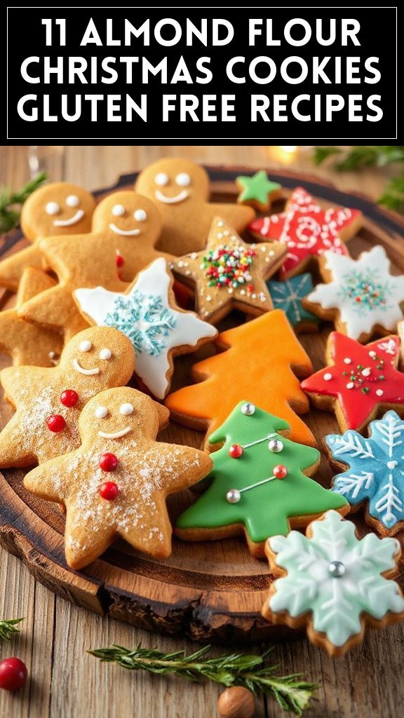 11 Almond Flour Christmas Cookies Gluten Free Recipes